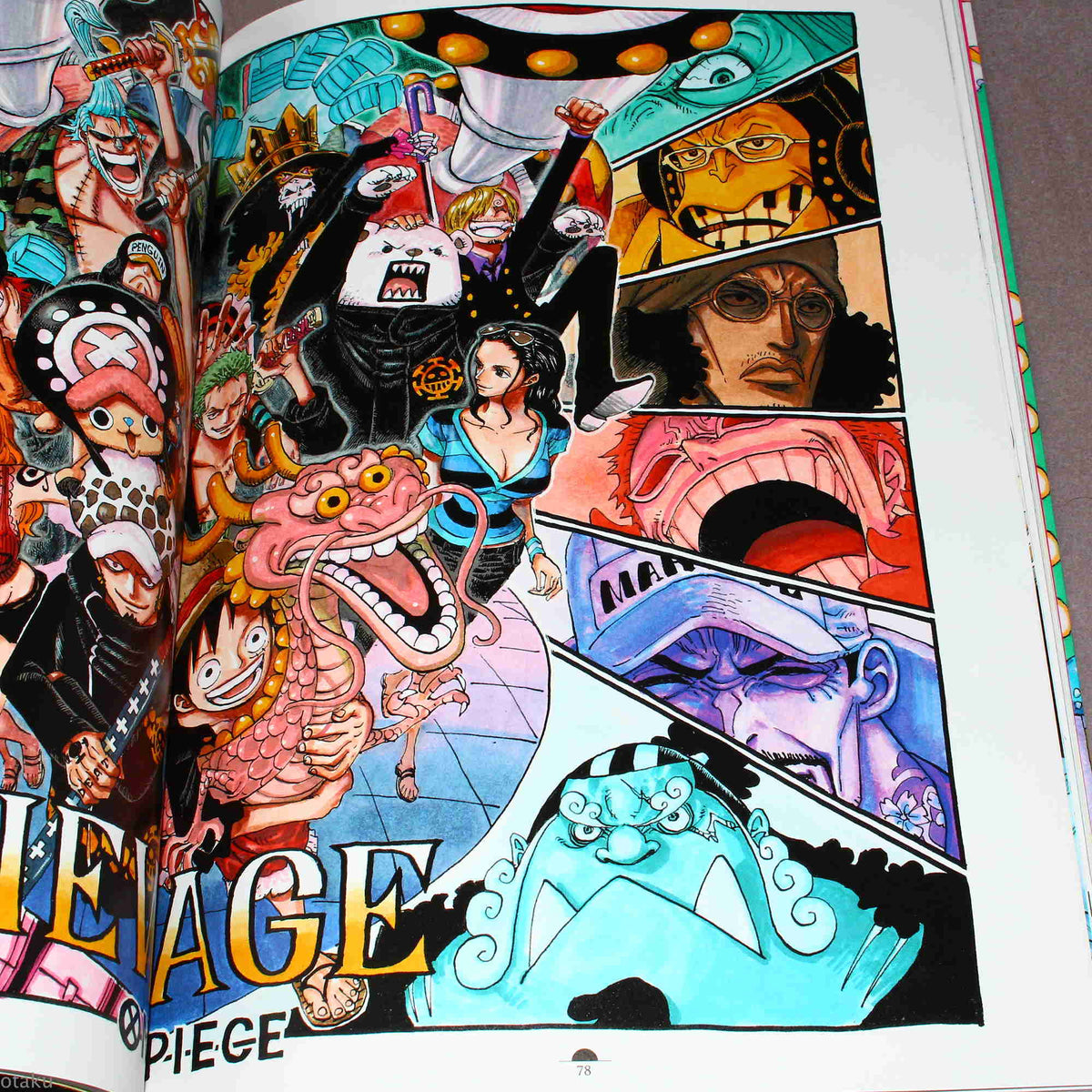 Eiichiro Oda - One Piece Color Walk 7 - Tyrannosaurus – Otaku.co.uk