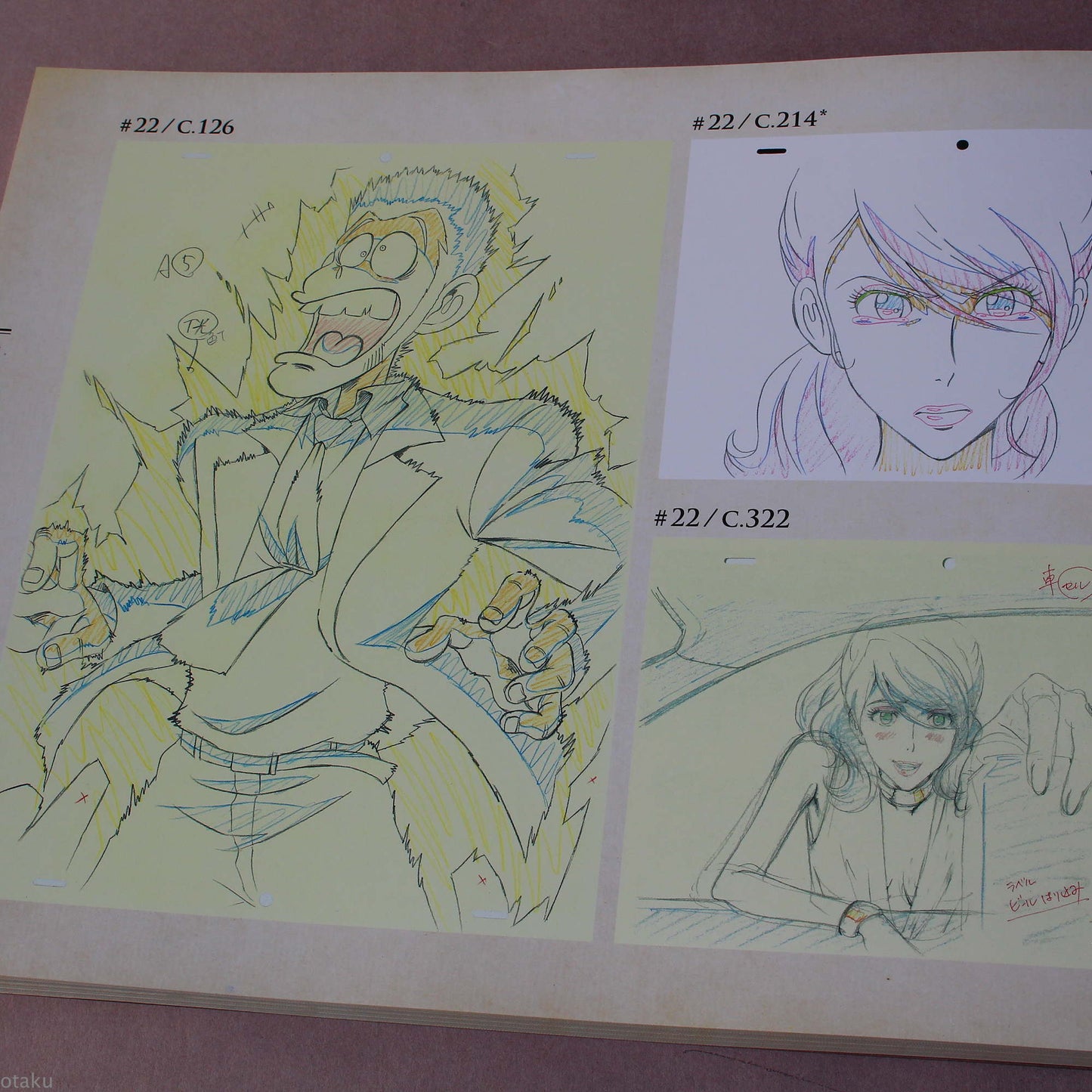 Lupin III / Lupin the Third Part 4 - Original Artworks Book