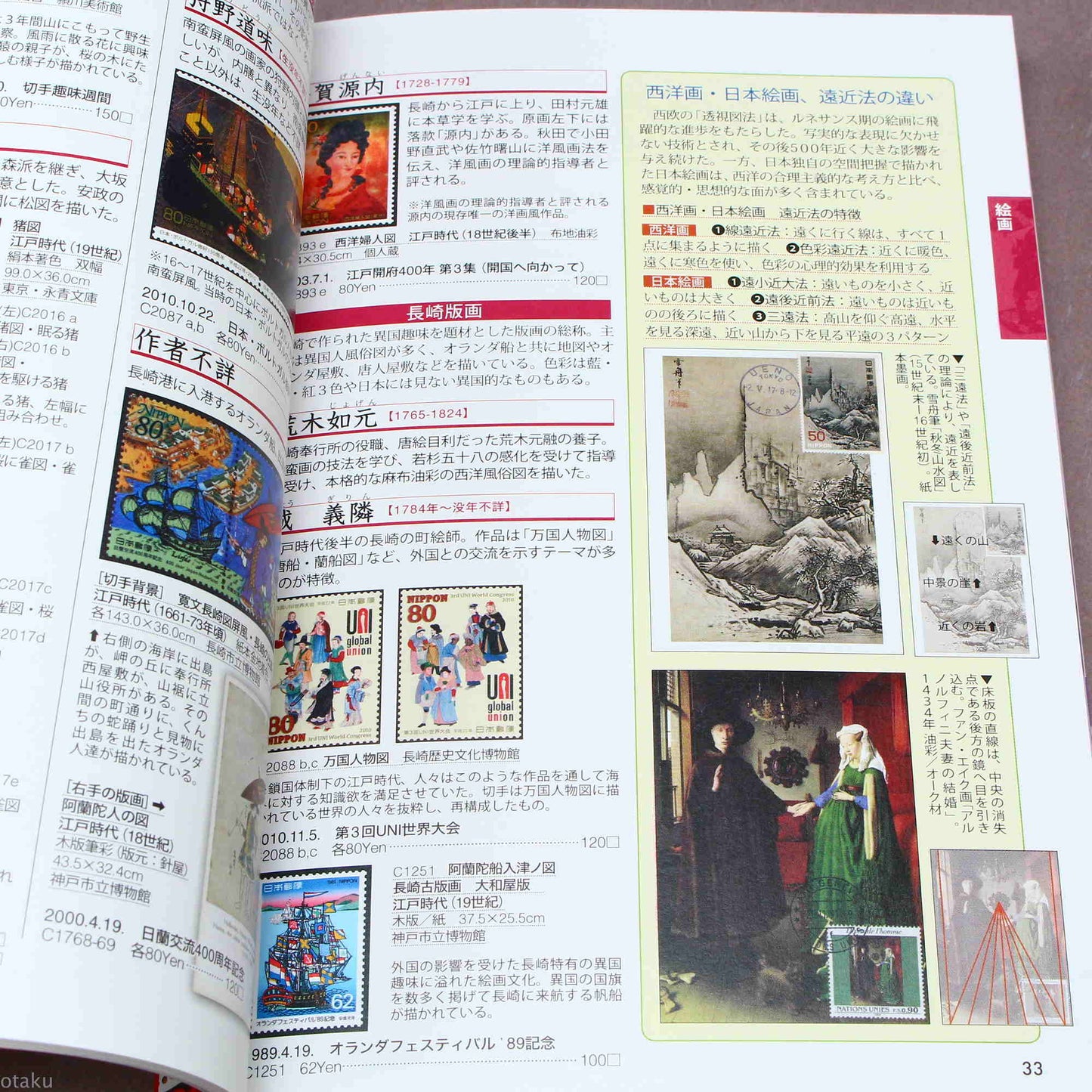 Japanese Stamp Catalog Vol. 3: Art and Culture