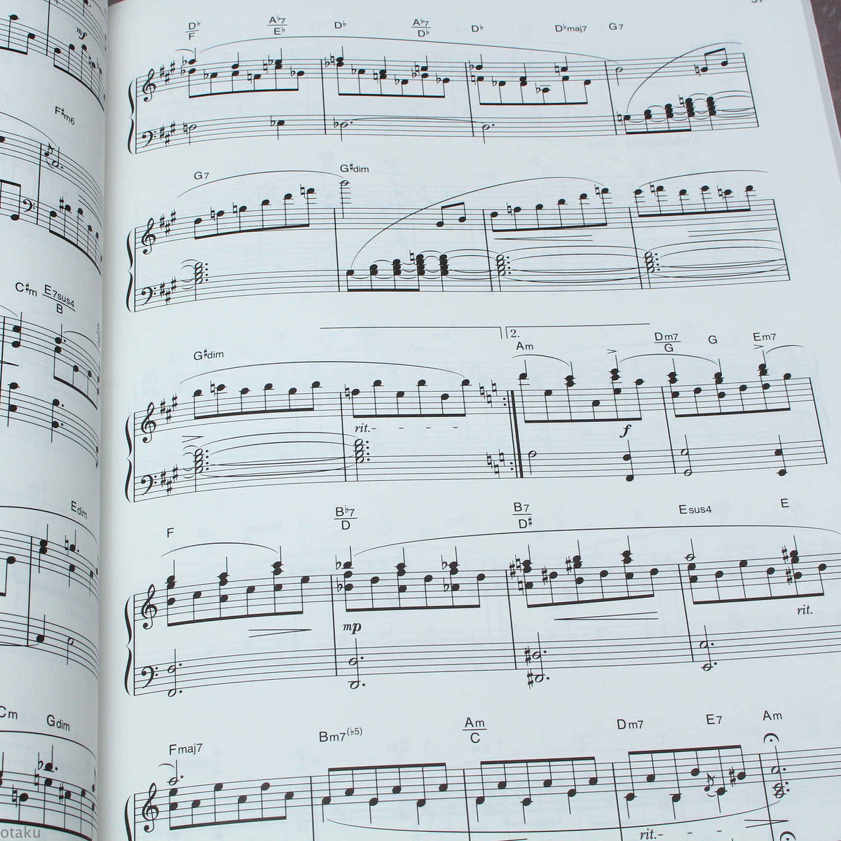 Ryuichi Sakamoto one Rank Up Piano Solo Score for Pianist