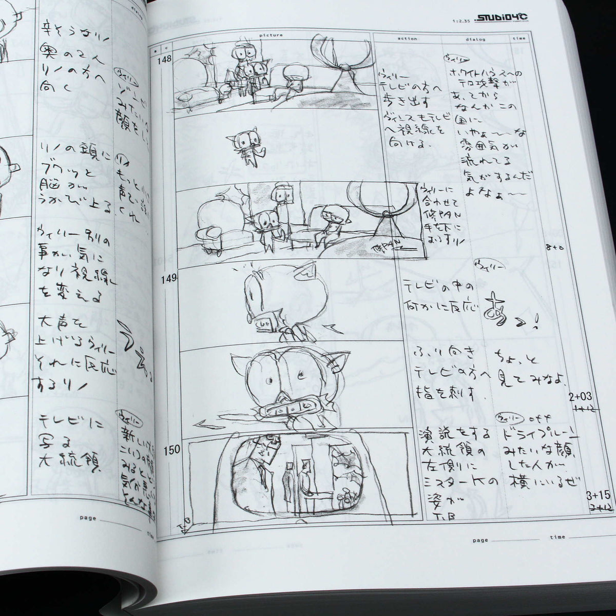 Mutafukaz: The Movie - Storyboard Book