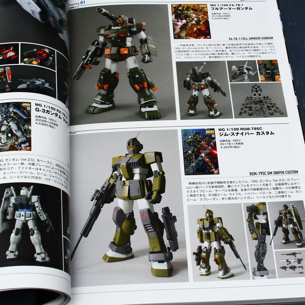 Gunpla Catalogue 2019 Ver. MG and RE/100