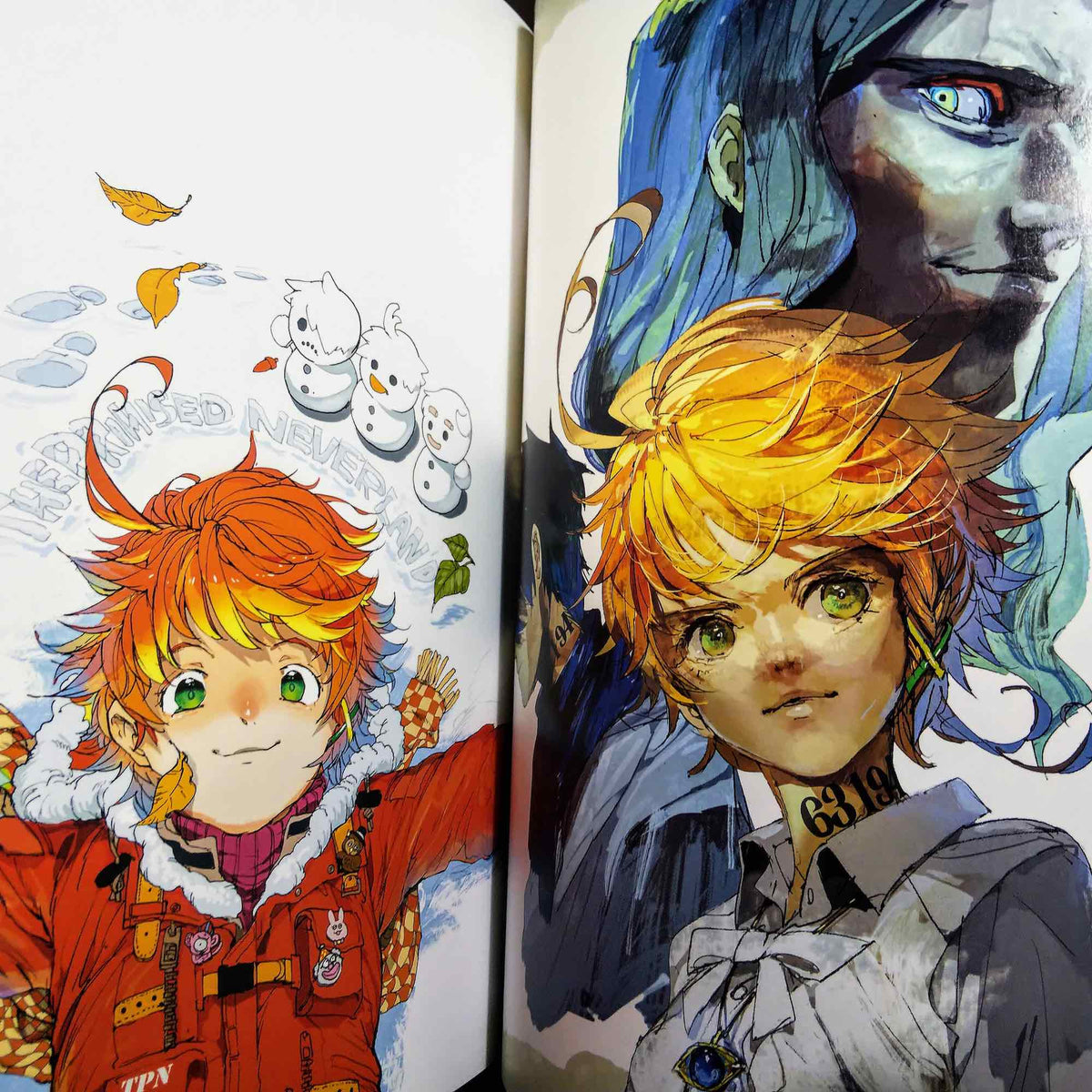 The Promised Neverland ART BOOK WORLD