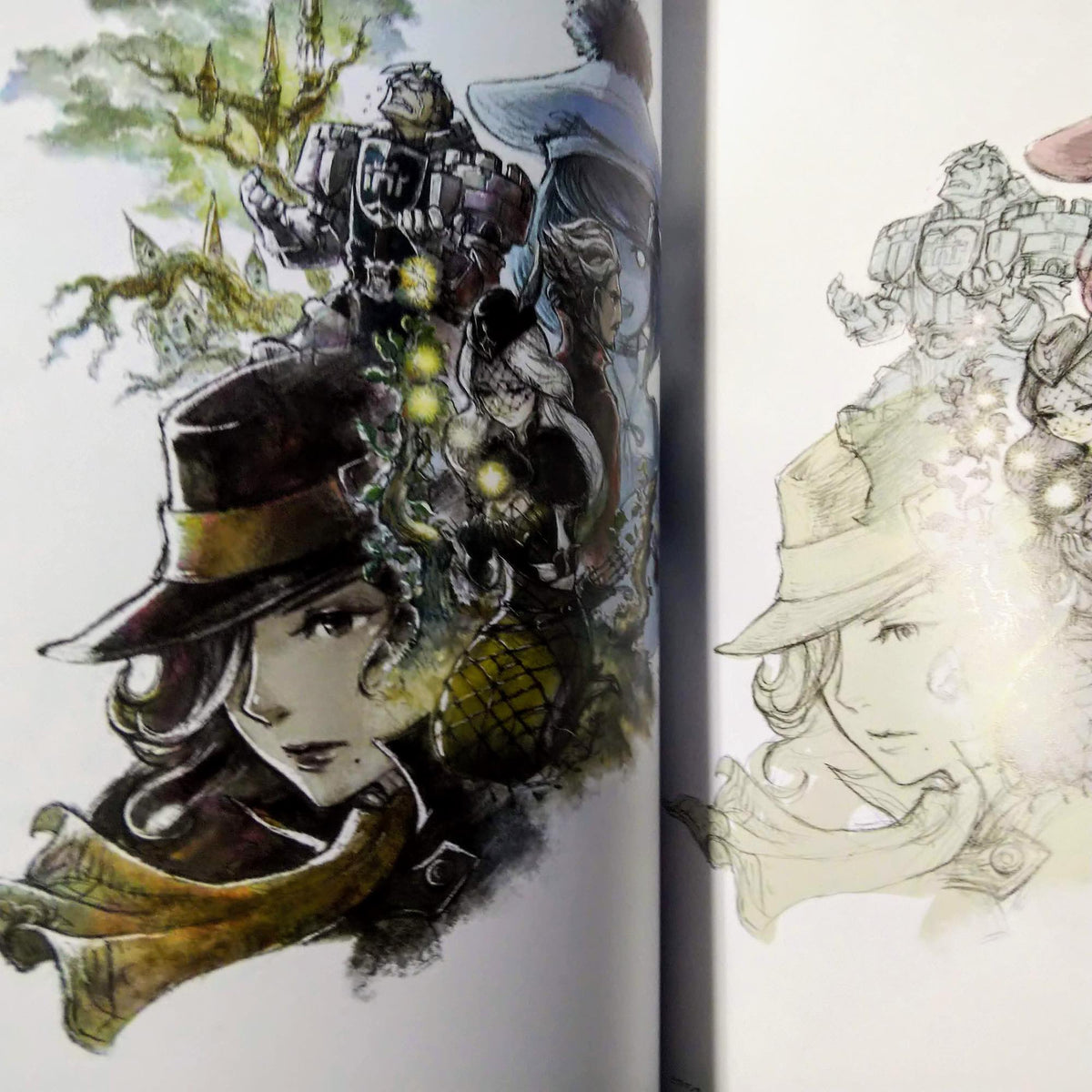 Bravely Default II 2 Design Works
