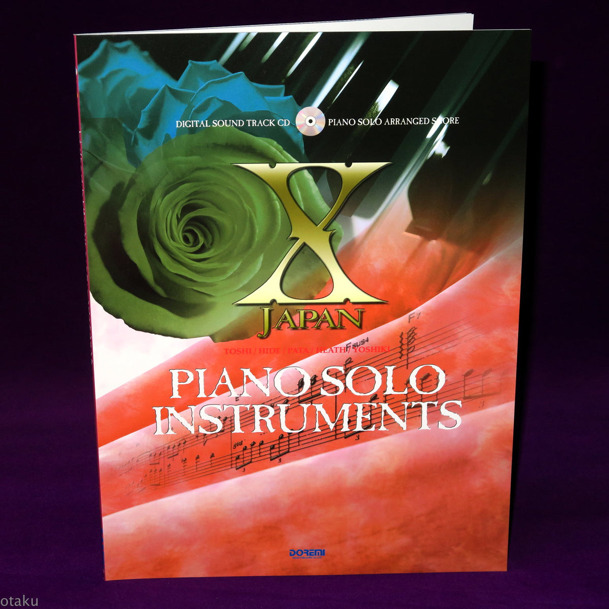X Japan Piano Solo Instruments Music Score And CD – Otaku.co.uk