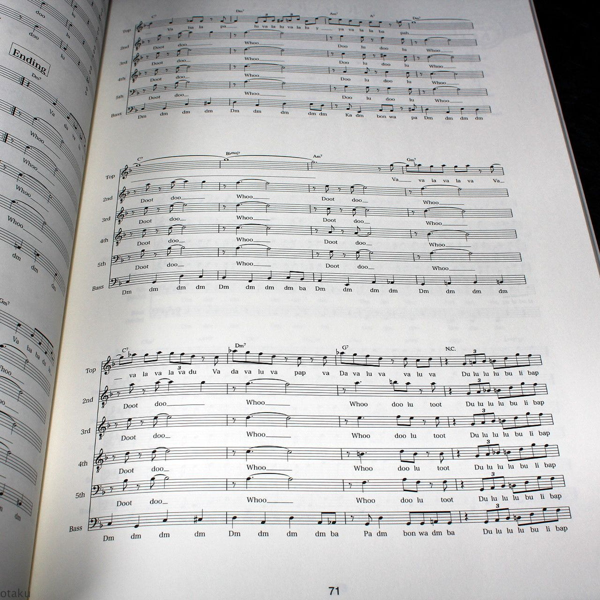 Final Fantasy - Collection for A Cappella - Music Score with CD