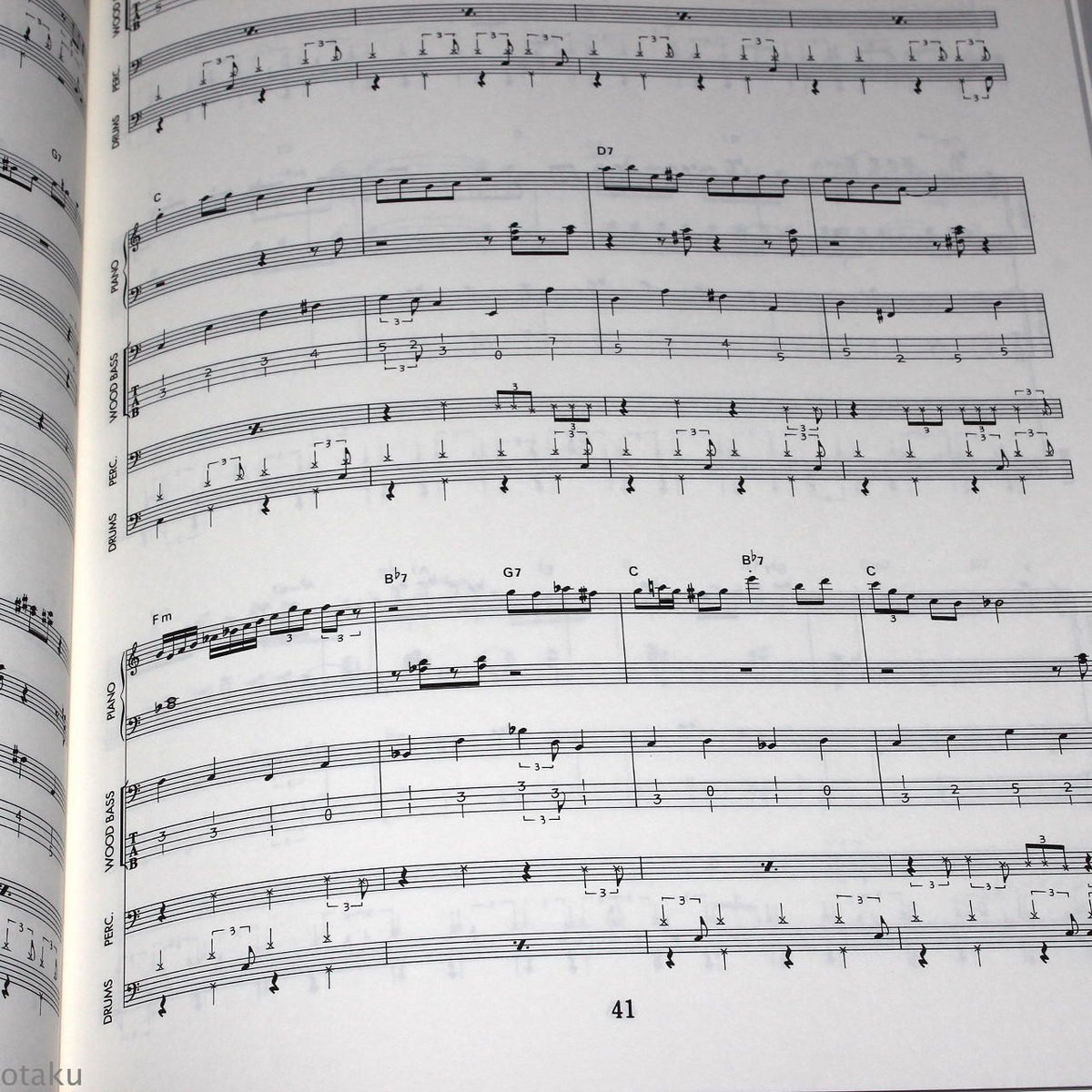 Lupin The Third - Jazz Trio Band Piano Music Score Book
