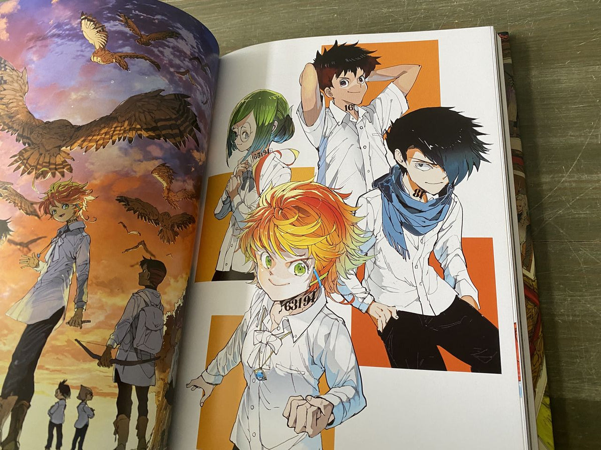 The Promised Neverland Art Book World Otaku.co.uk