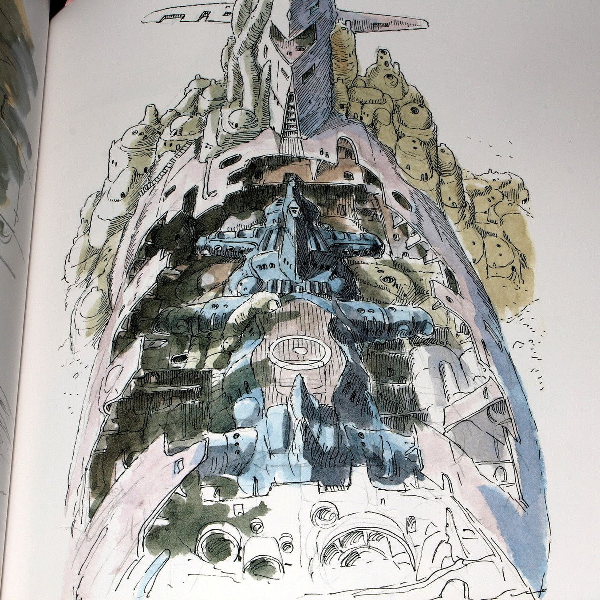 Nausicaa - Watercolor Paintings Hayao Miyazaki
