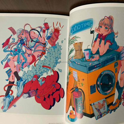 LUCKY najuco ILLUSTRATION MAKING and VISUAL BOOK　