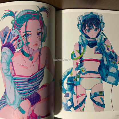LUCKY najuco ILLUSTRATION MAKING and VISUAL BOOK　