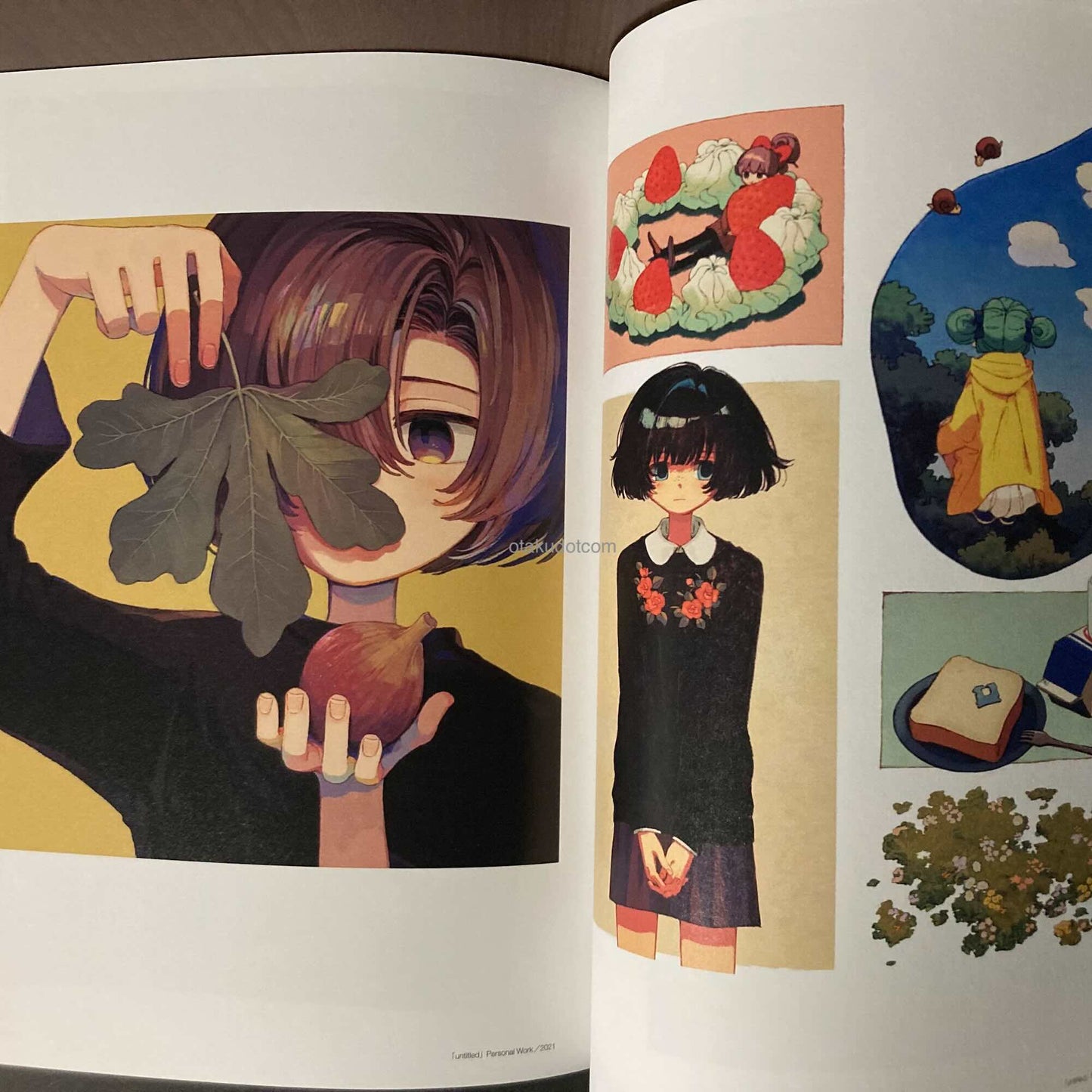 Inner Garden BESHI Works ILLUSTRATION MAKING  VISUAL BOOK