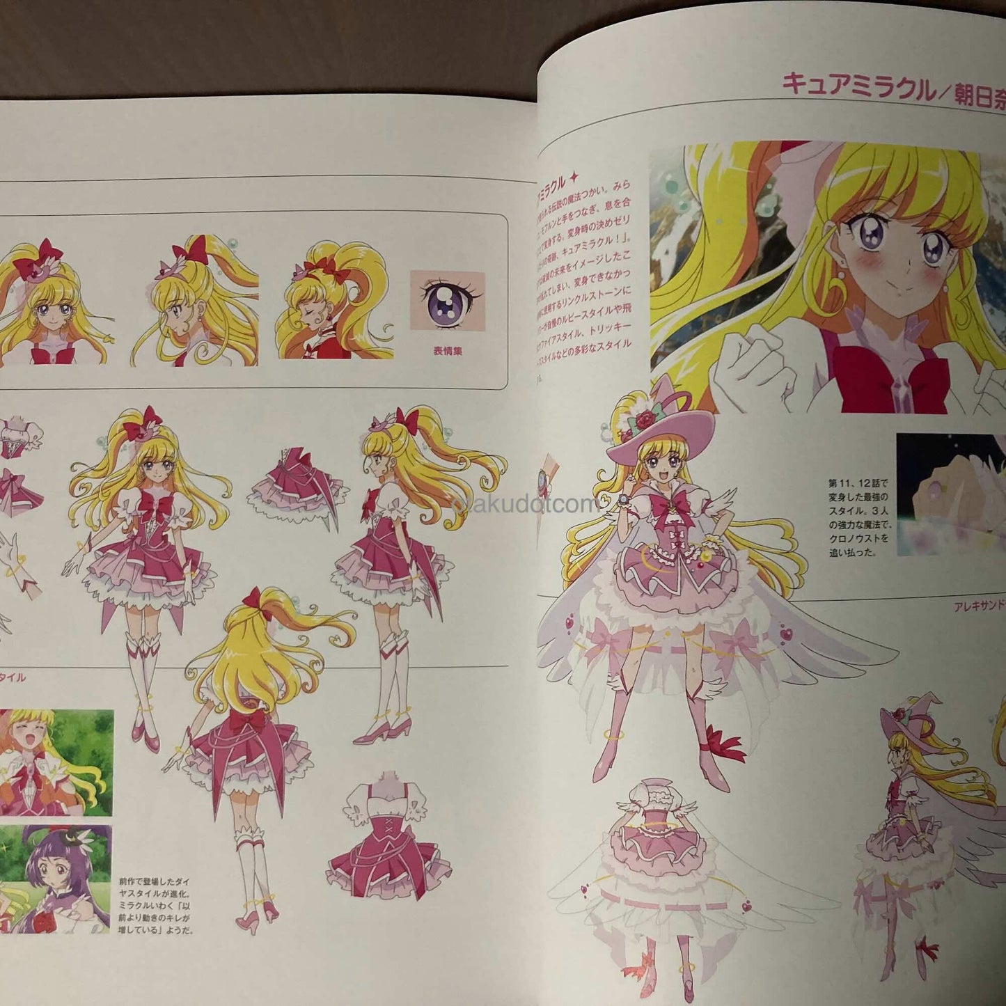 Mahotsukai Precure MIRAI DAYS Character Archive
