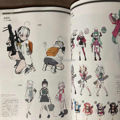 Nikke Goddess Of Victory Official Material Book