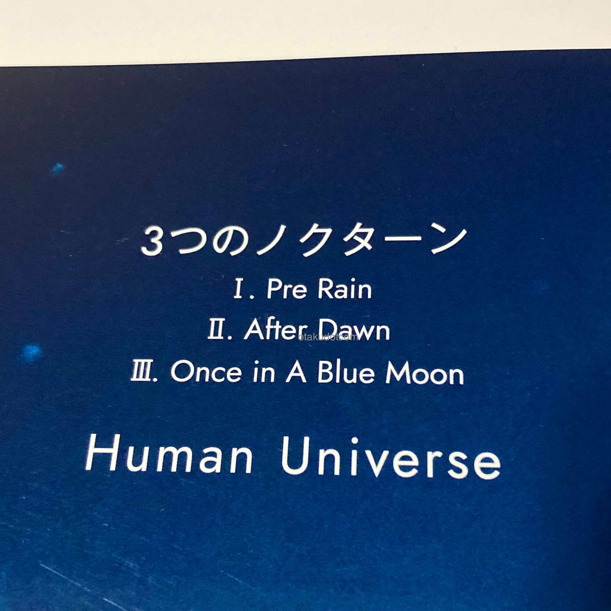 Hayato Sumino Three Nocturne / Human Universe