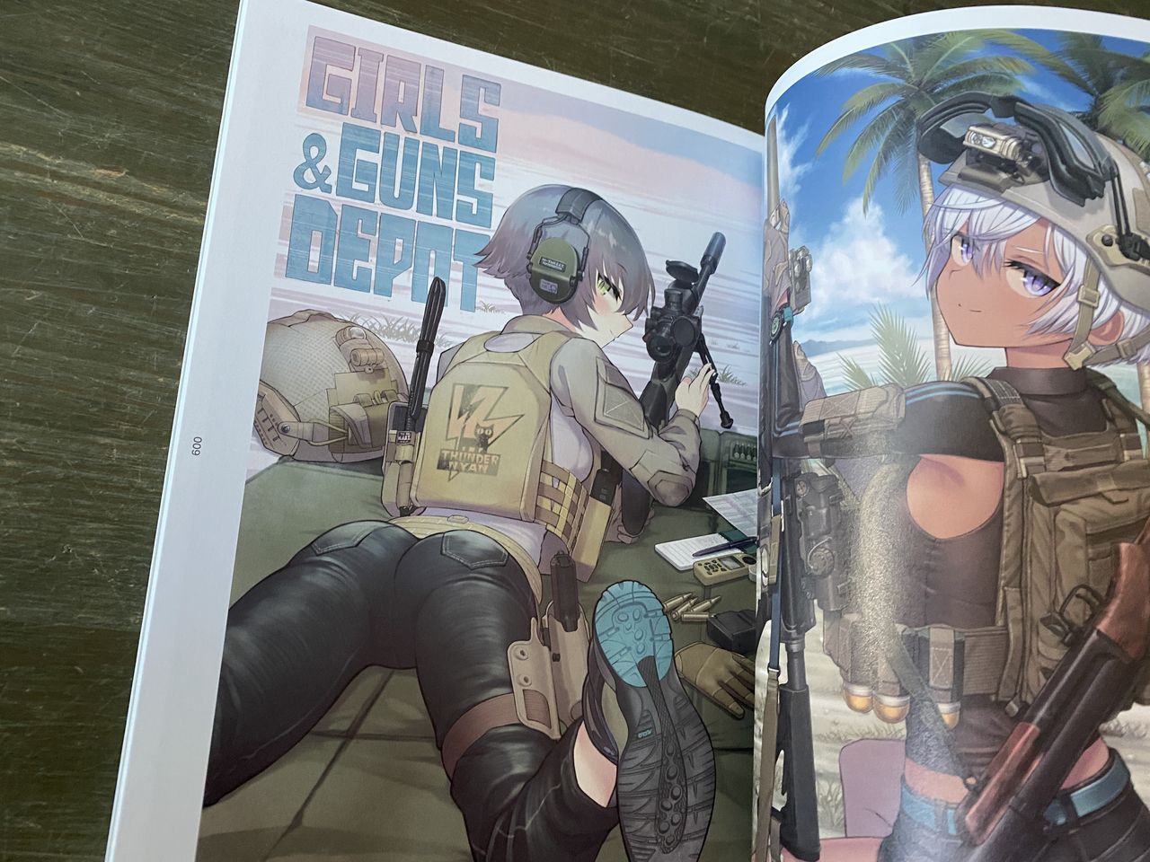 Girls and Guns Depot SAMARU illustrations