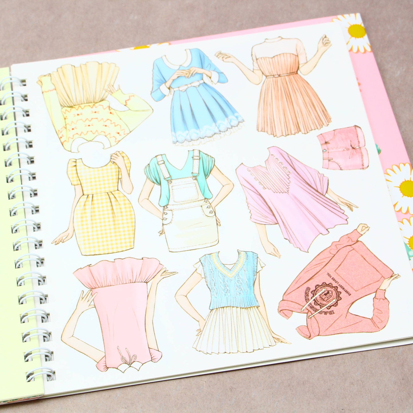 Oshare Note 3 - Kisekae to Nurie / Sticker and Coloring Art Book