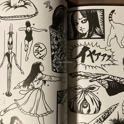 Junji Ito x garden Paper Cutting Book