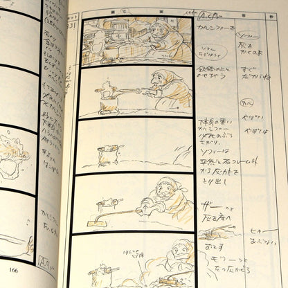 Howl's Moving Castle - Conte / Storyboard