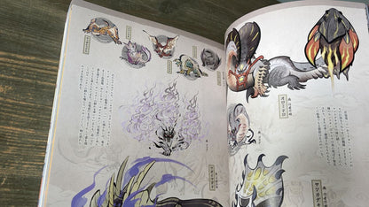 Monster Hunter Rise Official Design Setting Art Works