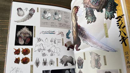 Monster Hunter Rise Official Design Setting Art Works