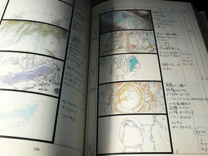 Ponyo On A Cliff Storyboard / Conte Book