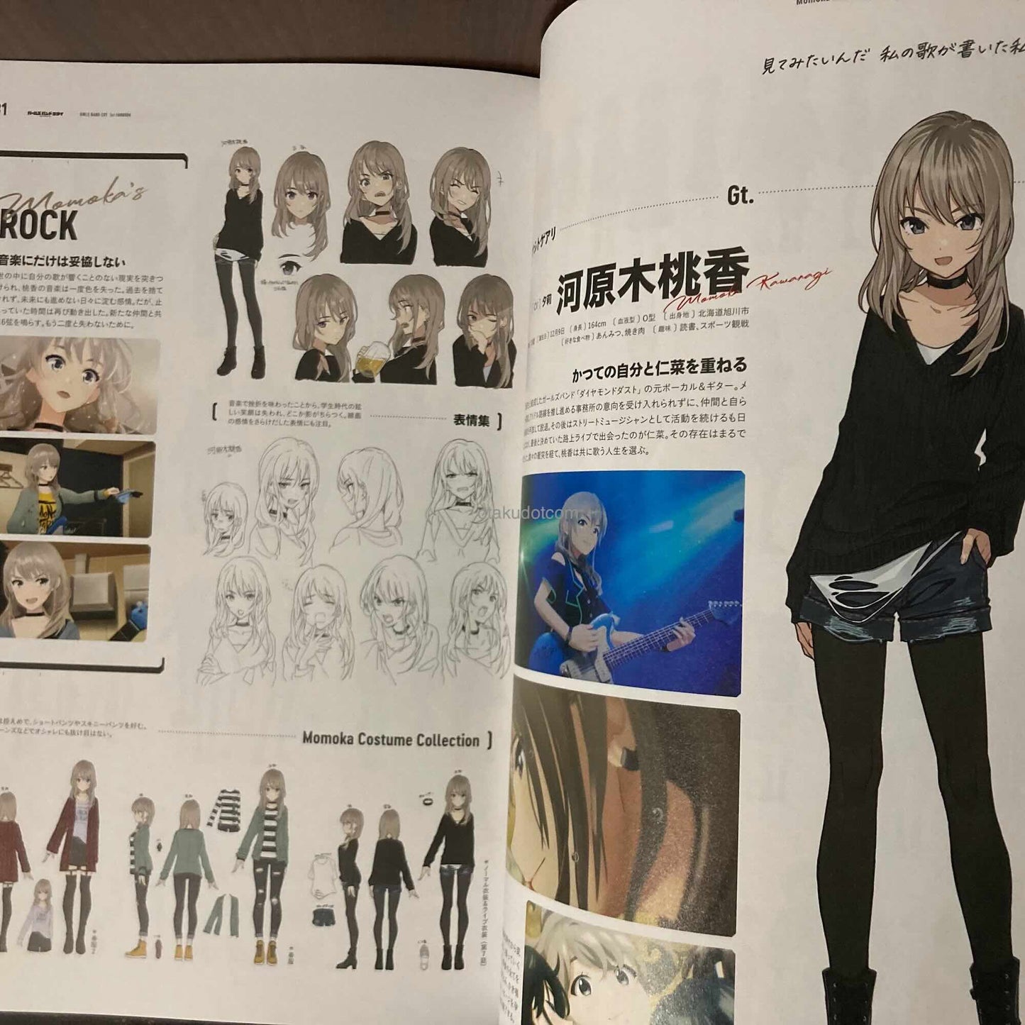 Girls Band Cry 1st Fan Book