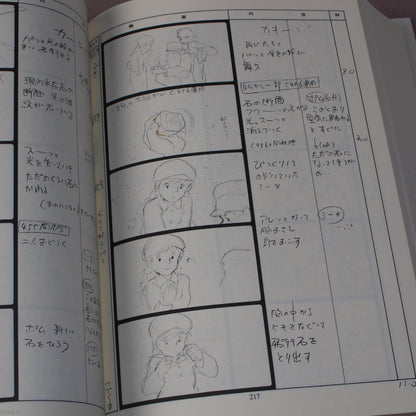 Laputa Storyboard / Conte Book