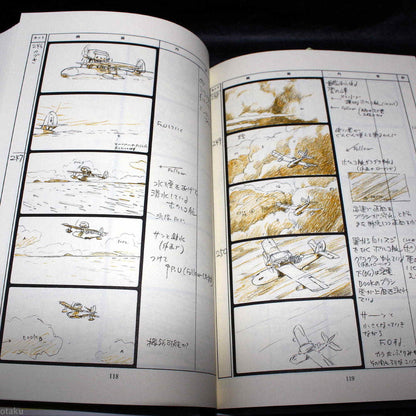 Porco Rosso - Storyboard / Conte Book