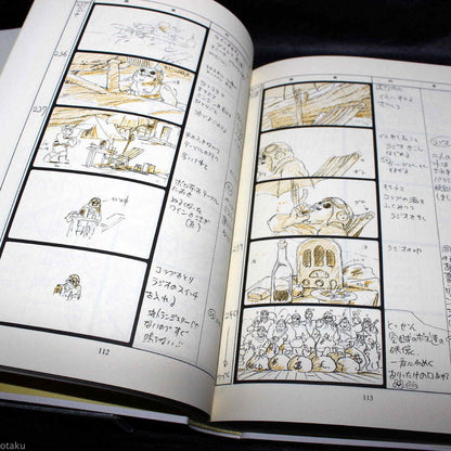 Porco Rosso - Storyboard / Conte Book