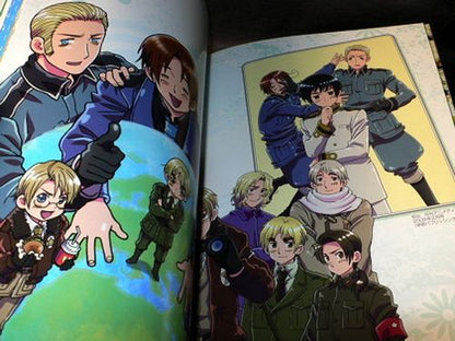 Hetalia Axis Powers Anime Official Guide