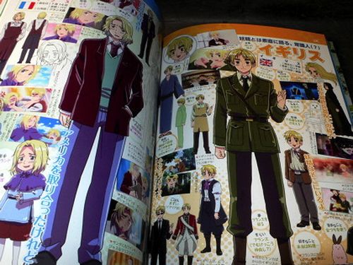 Hetalia Axis Powers Anime Official Guide