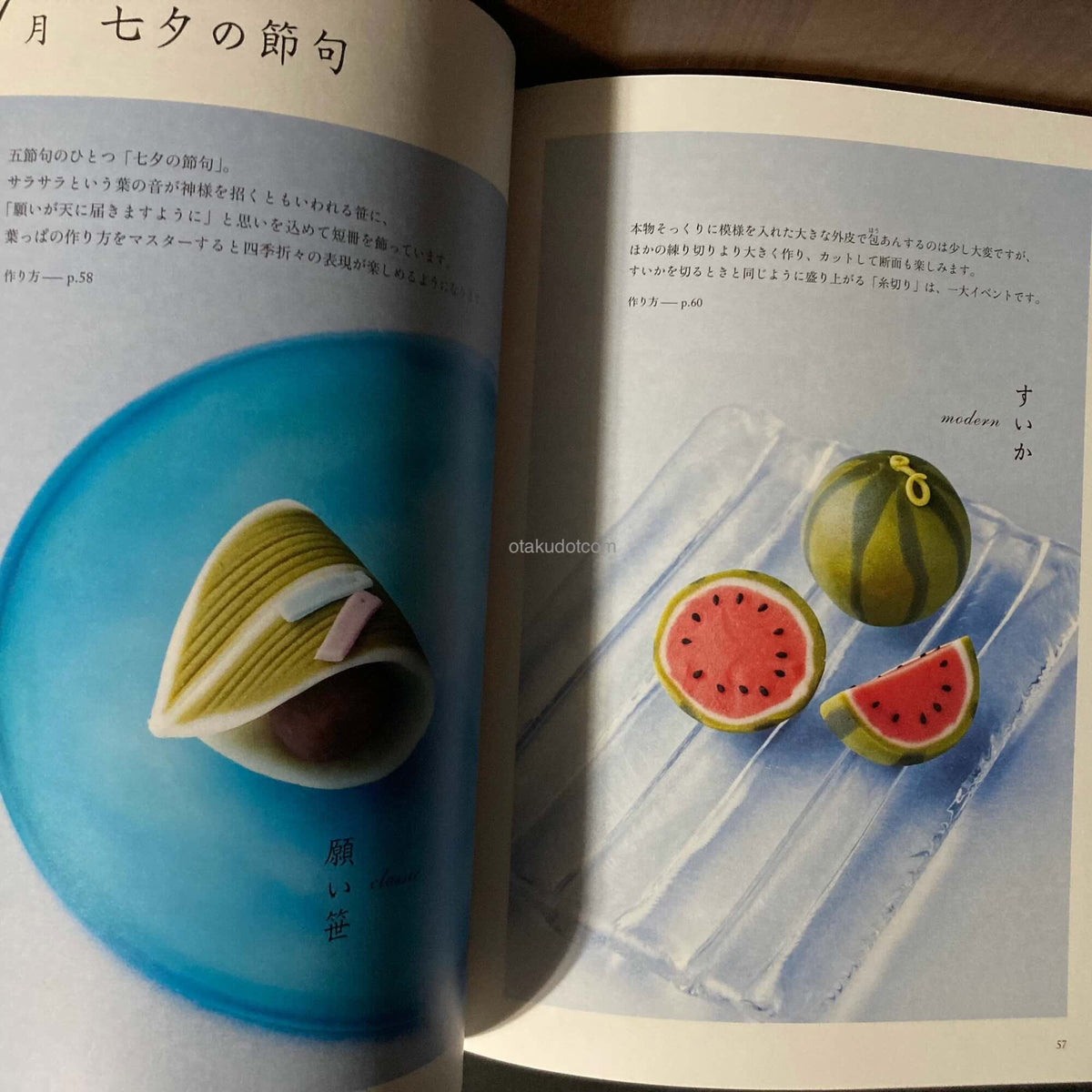 Nerikiri Text book - 12 months How to book - Wagashi
