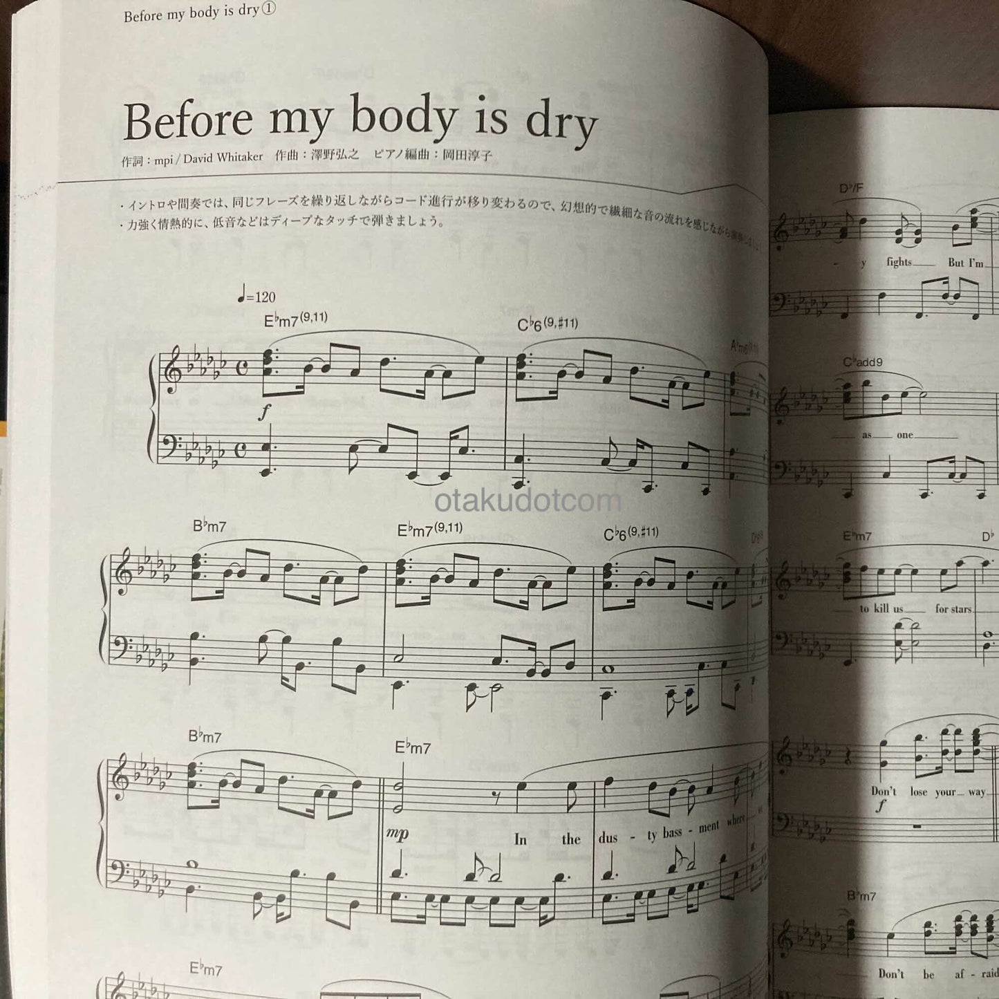 Sawano Hiroyuki Collection Piano Solo