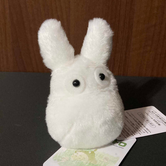 Totoro White Soft Toy Plush Otedama