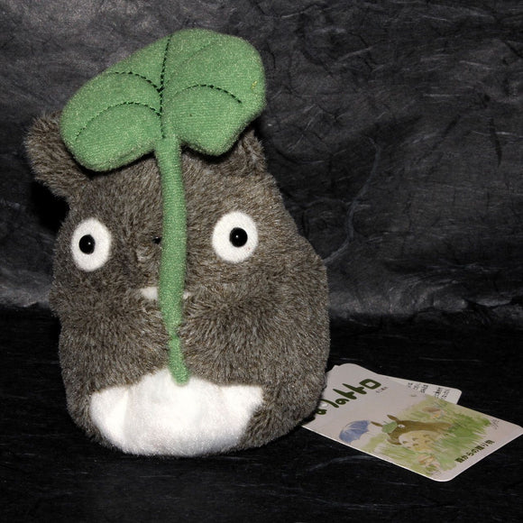 Totoro with Leaf Soft Toy