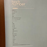 back number best selection Piano Solo score