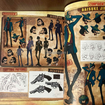 LUPIN THE IIIRD Series Official Complete Book