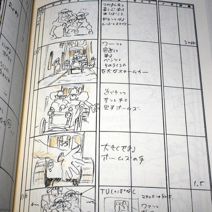 Sherlock Hound / Detective Holmes - Storyboard / Conte Book 1