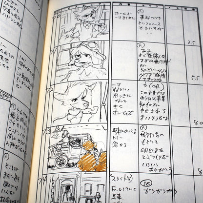 Sherlock Hound / Detective Holmes - Storyboard / Conte Book 2