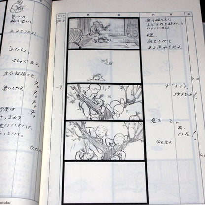 The Tale of The Princess Kaguya Conte Storyboard Art Book
