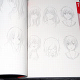 Girl Characters Basic Design Practice Art Book