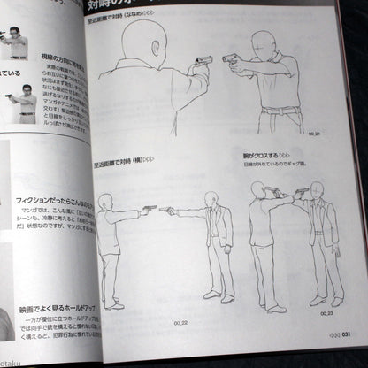 How to Draw Handgun and Rifle Combat Pose Collection for Manga