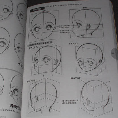 How to Draw Moe Characters - Faces and Bodies