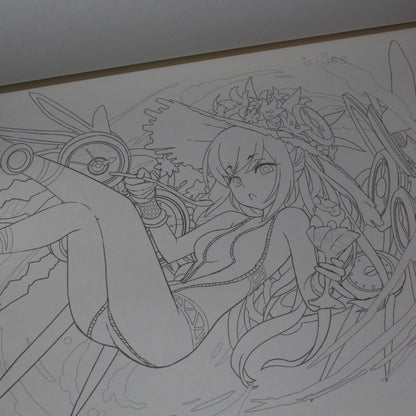 Puzzle and Dragons - Coloring Book