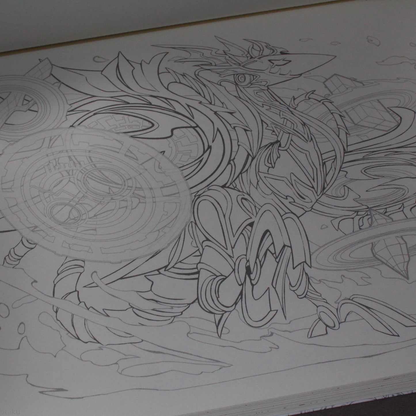 Puzzle and Dragons - Coloring Book