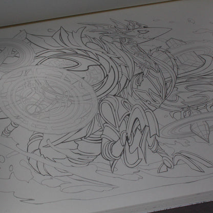 Puzzle and Dragons - Coloring Book