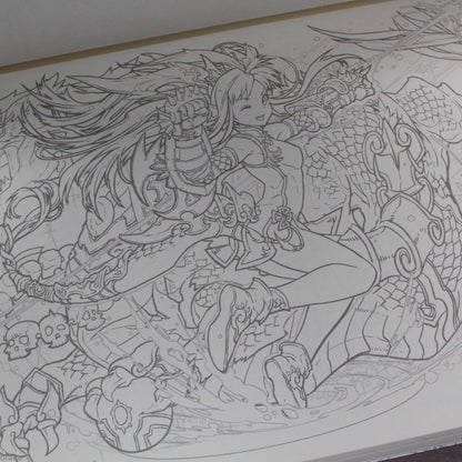 Puzzle and Dragons - Coloring Book