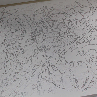 Puzzle and Dragons - Coloring Book