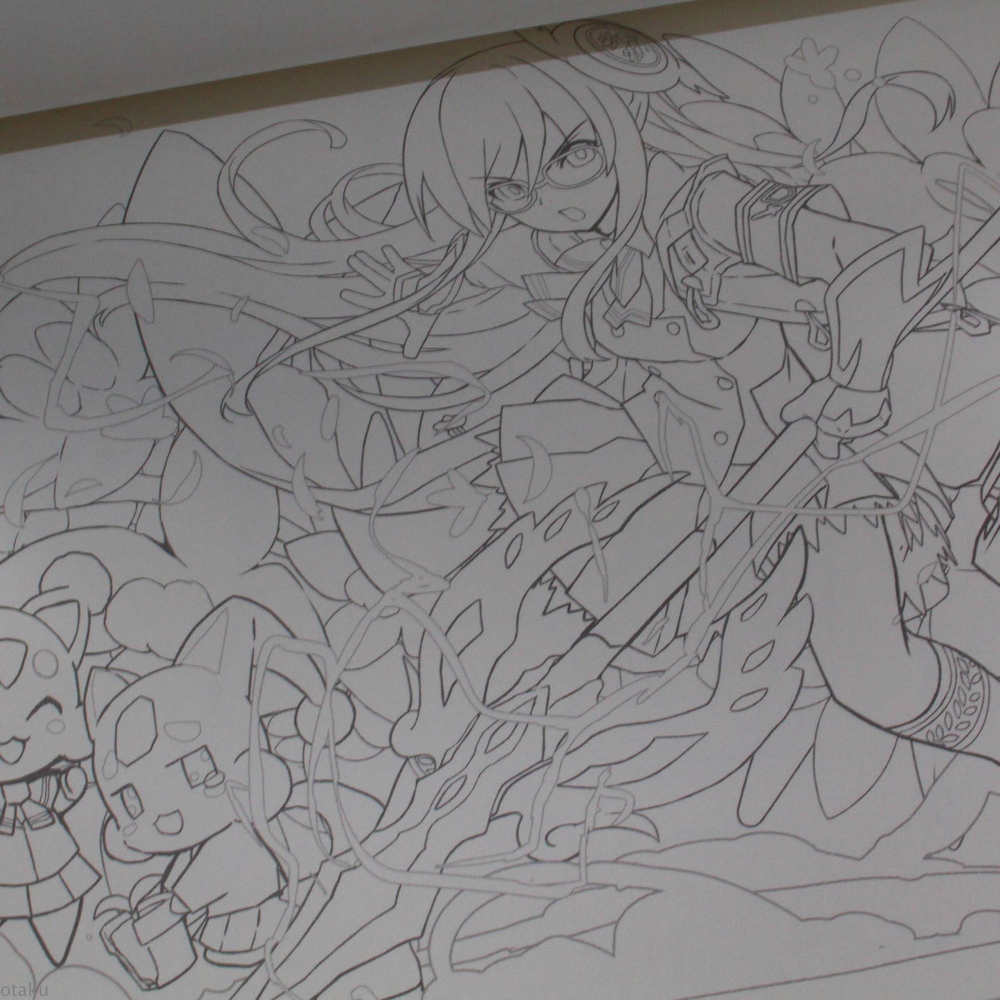 Puzzle and Dragons - Coloring Book